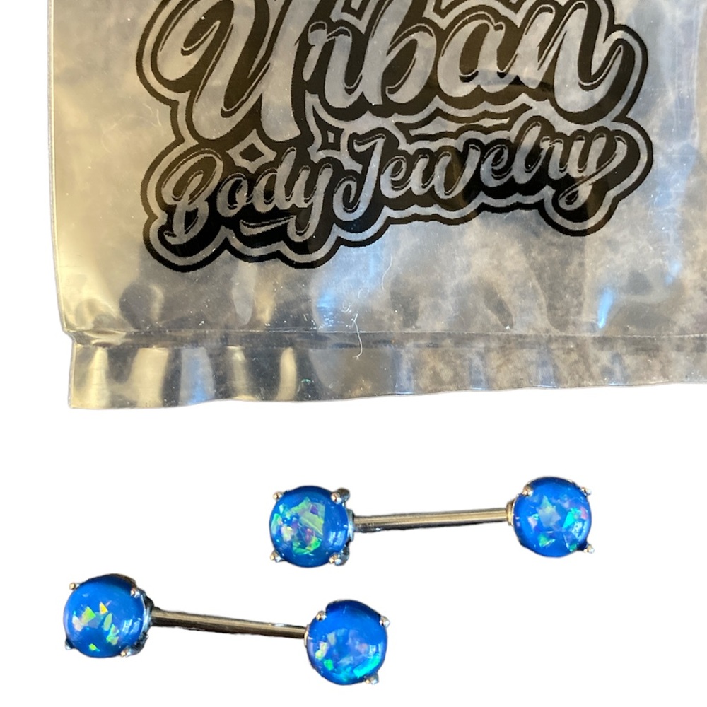 Nipple ring bars 14g